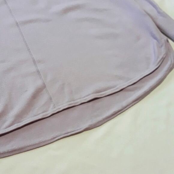 Womens Sz L Purple Lavender Fairy Soft Viscose Blend Long Sleeve Top Ellen Tracy - Picture 5 of 12